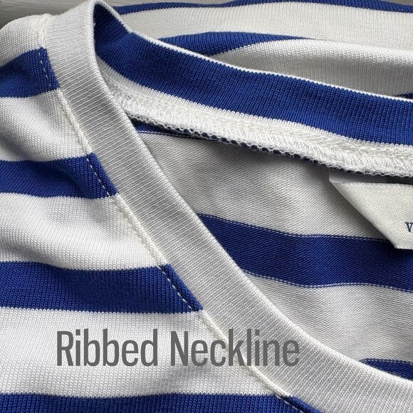 Vineyard Vines Striped Top OVERSIZED NEW - Picture 4 of 16